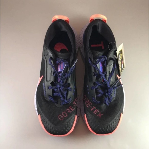 Nike Pegasus Trail 3 GTX Black Flash Crimson Women's size 9.5 10 SKU DC8794‎ 002 - Picture 2 of 10